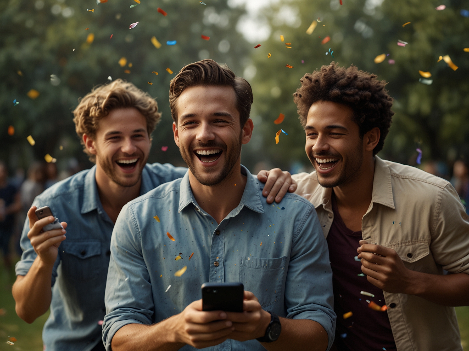 Bonus promotion celebration