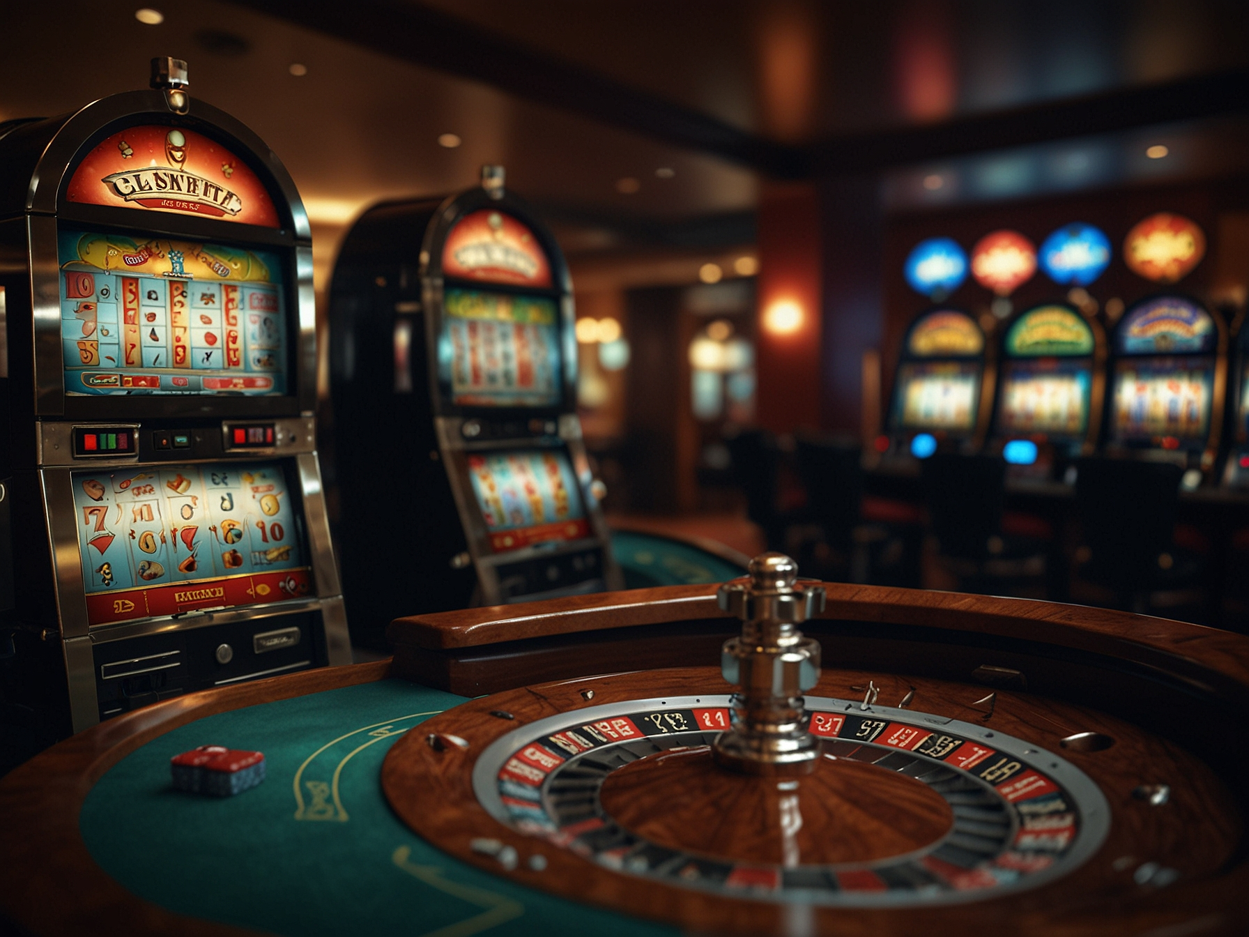 Variety of casino games overview